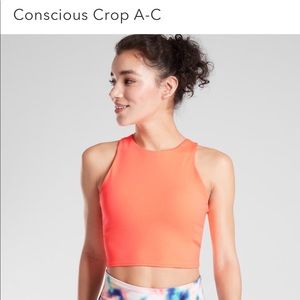 Athleta Conscious Crop Sports Bra